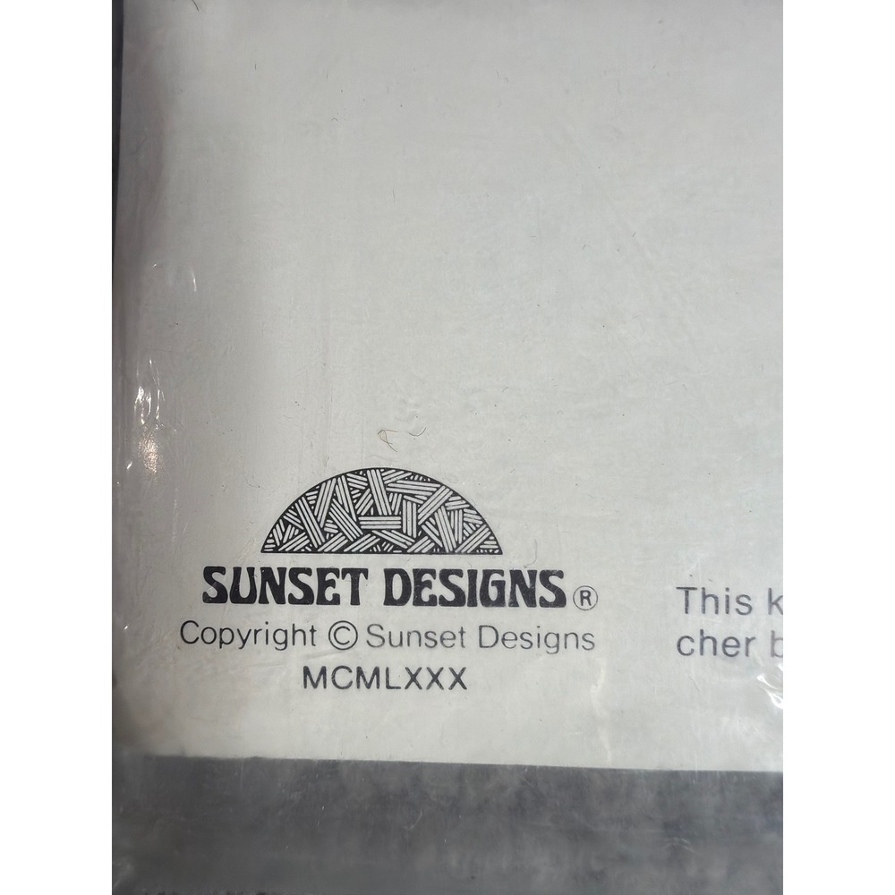 NWT Vintage 1980 Sunset Stitchery Enchanted Forest Crewel Kit 2083 Dan Trotter - Picture 5 of 7